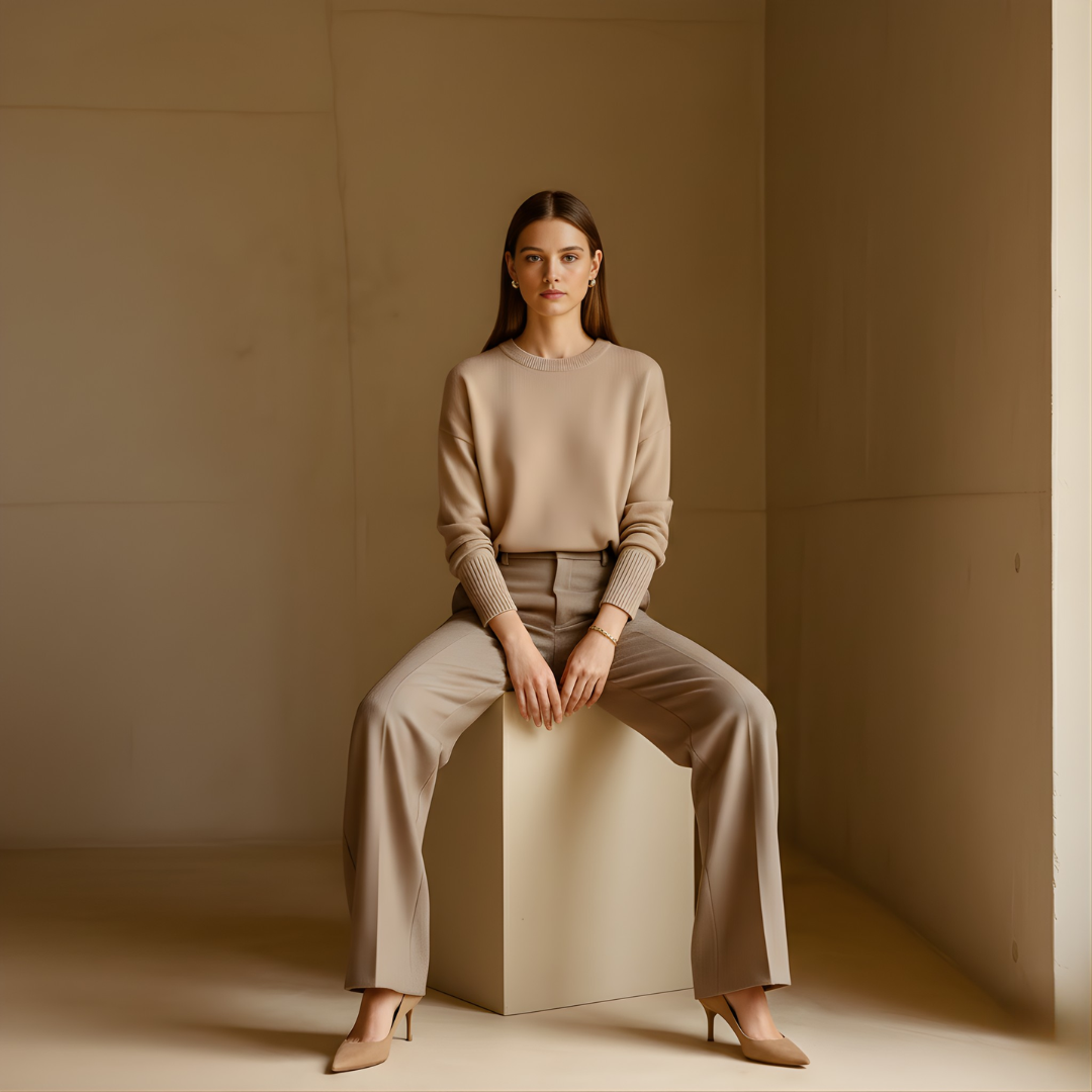Torino Classic Cotton Blend Women's Trousers