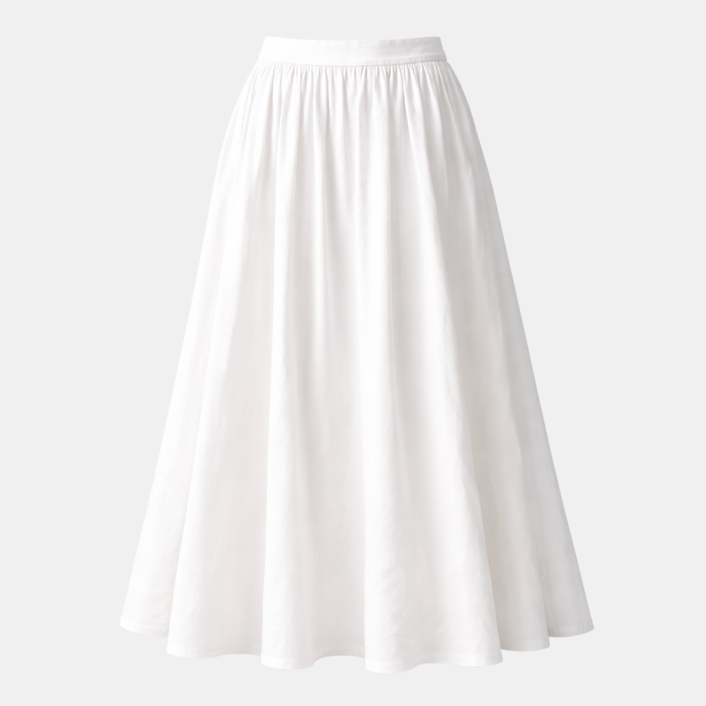 Women’s High-Waist A-Line Maxi Skirt