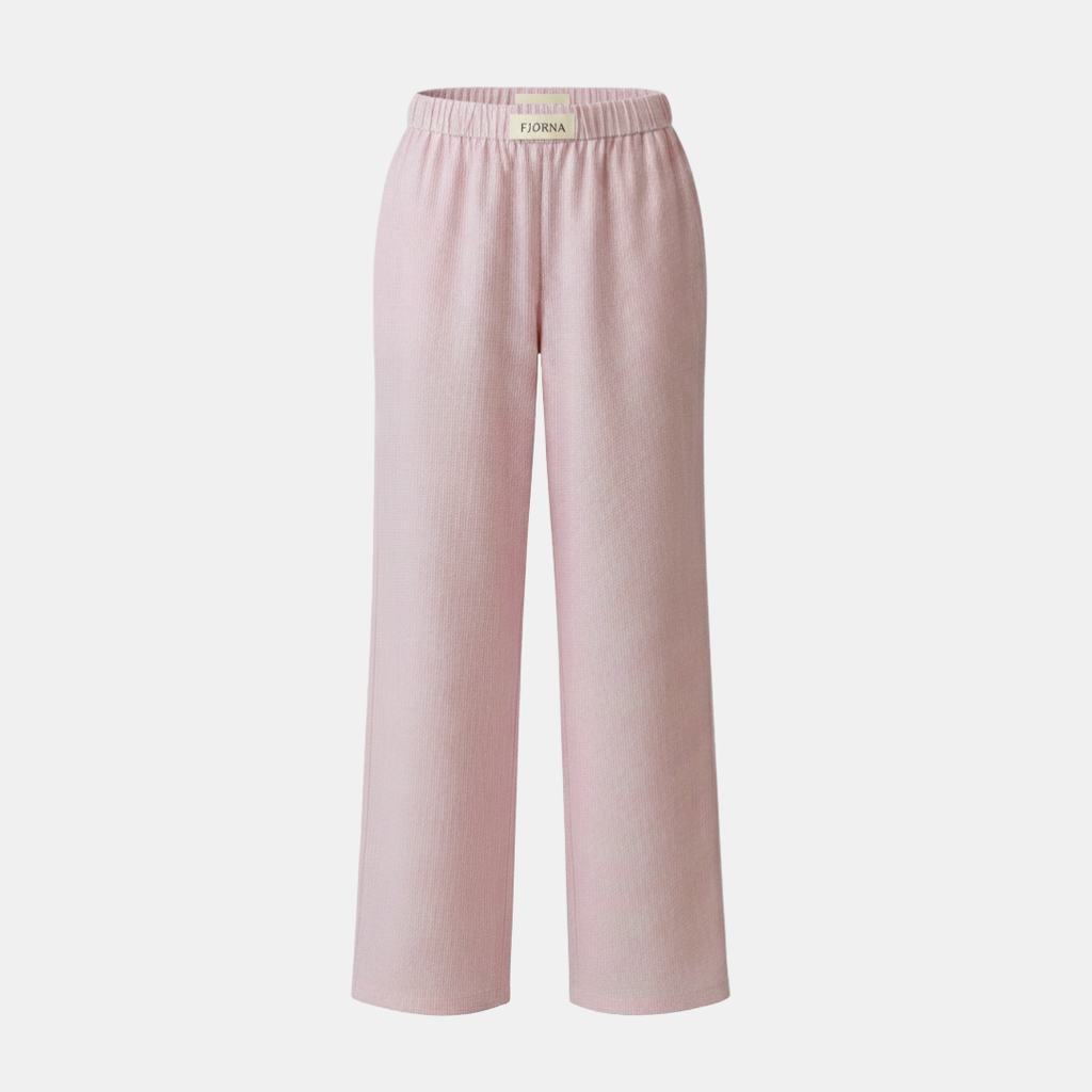 Women's Summer Soft Fabric Trouser with Elastic Waistband