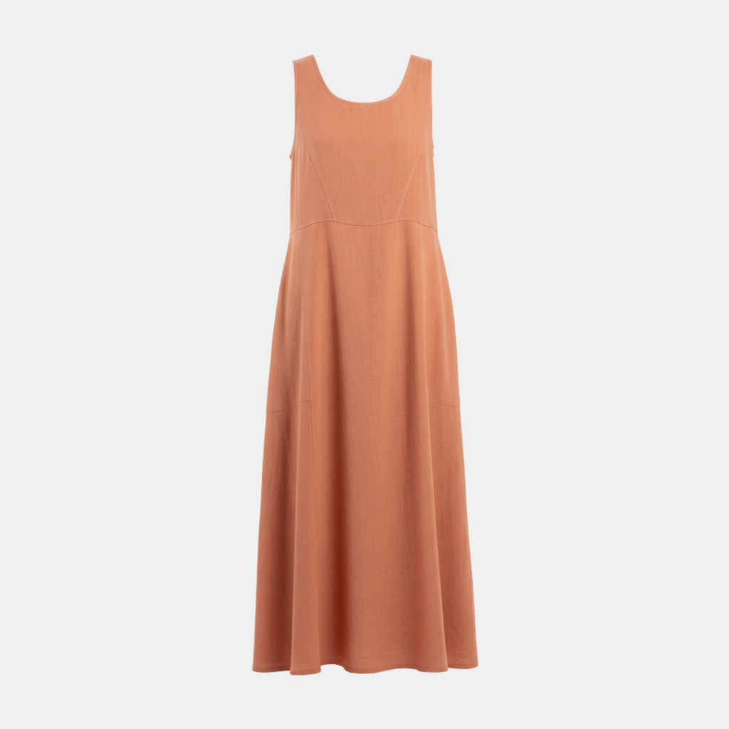 Zara | Women’s Linen Dress White Relaxed Fit Summer Style