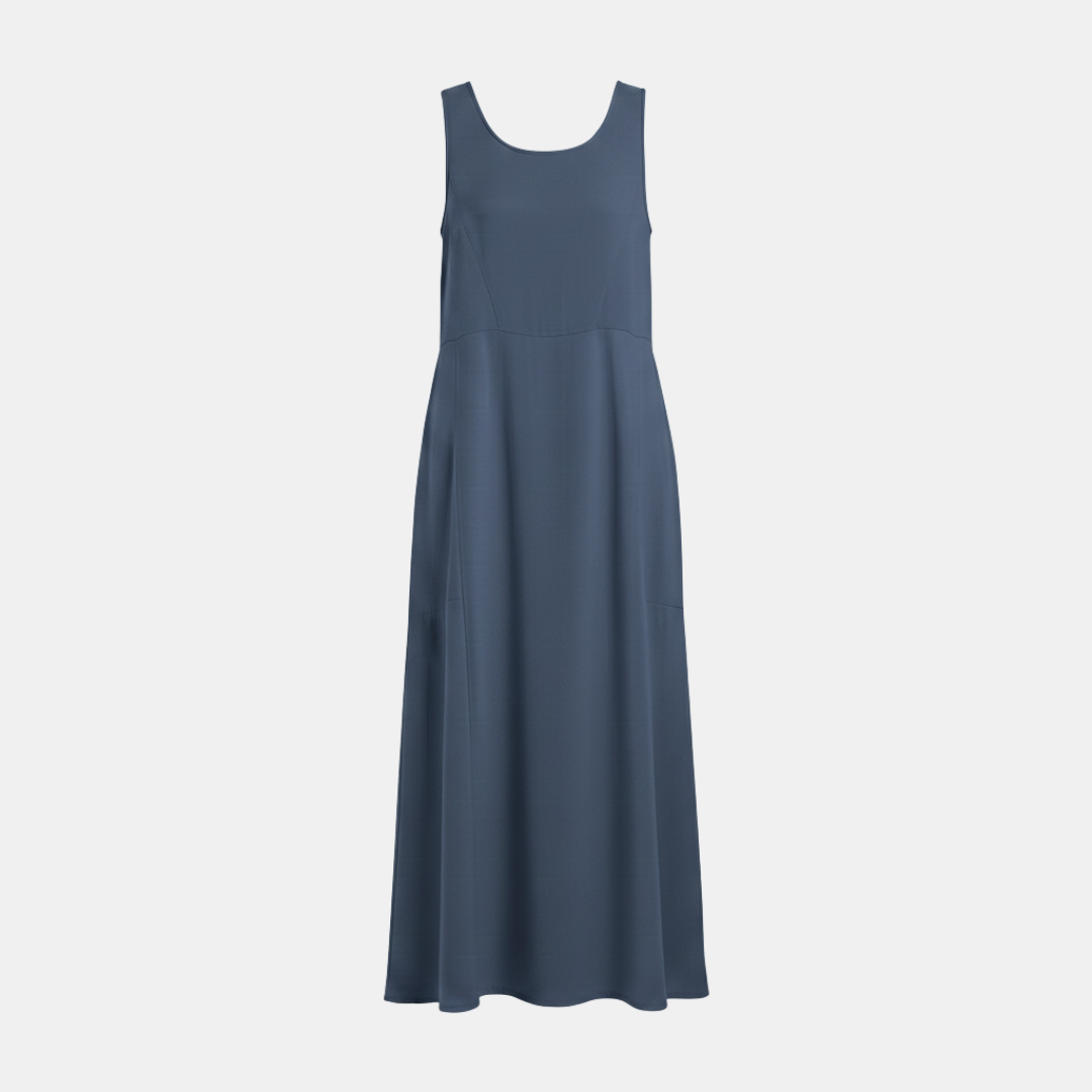 Zara | Women’s Linen Dress White Relaxed Fit Summer Style