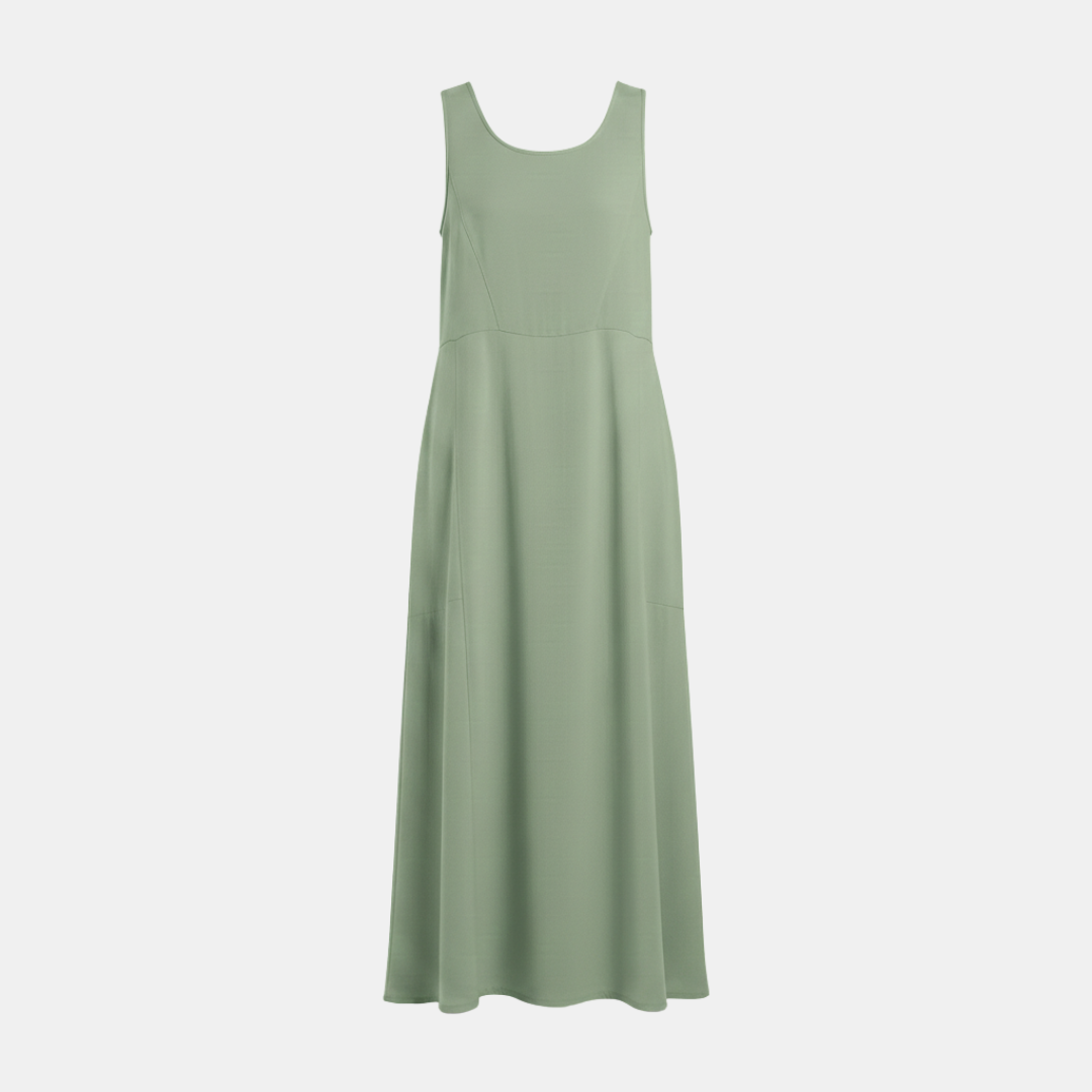 Zara | Women’s Linen Dress White Relaxed Fit Summer Style