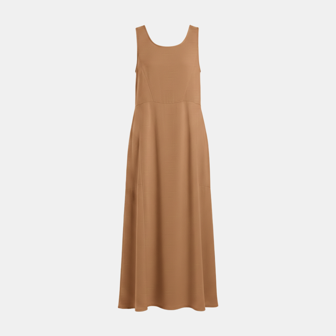 Zara | Women’s Linen Dress White Relaxed Fit Summer Style