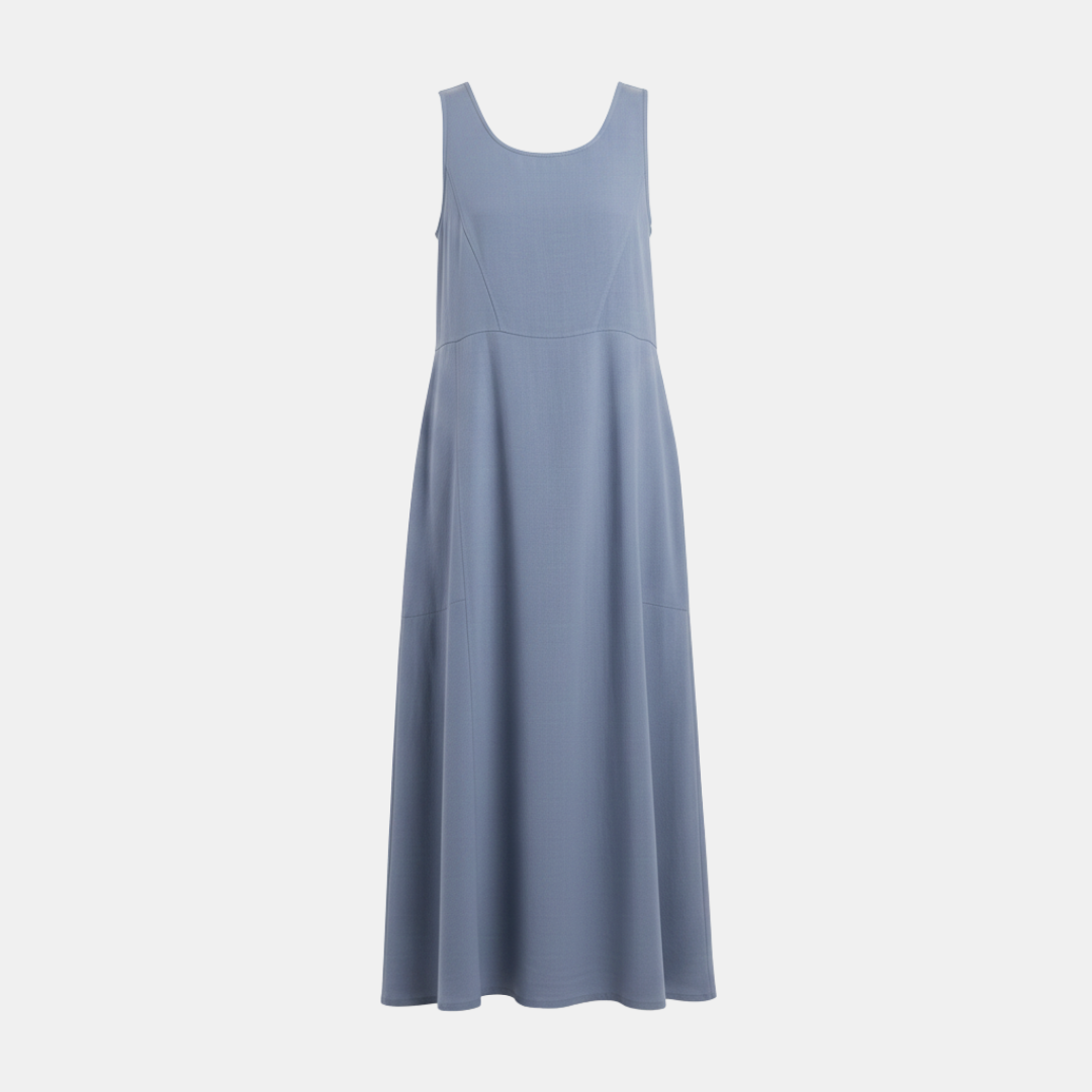 Zara | Women’s Linen Dress White Relaxed Fit Summer Style