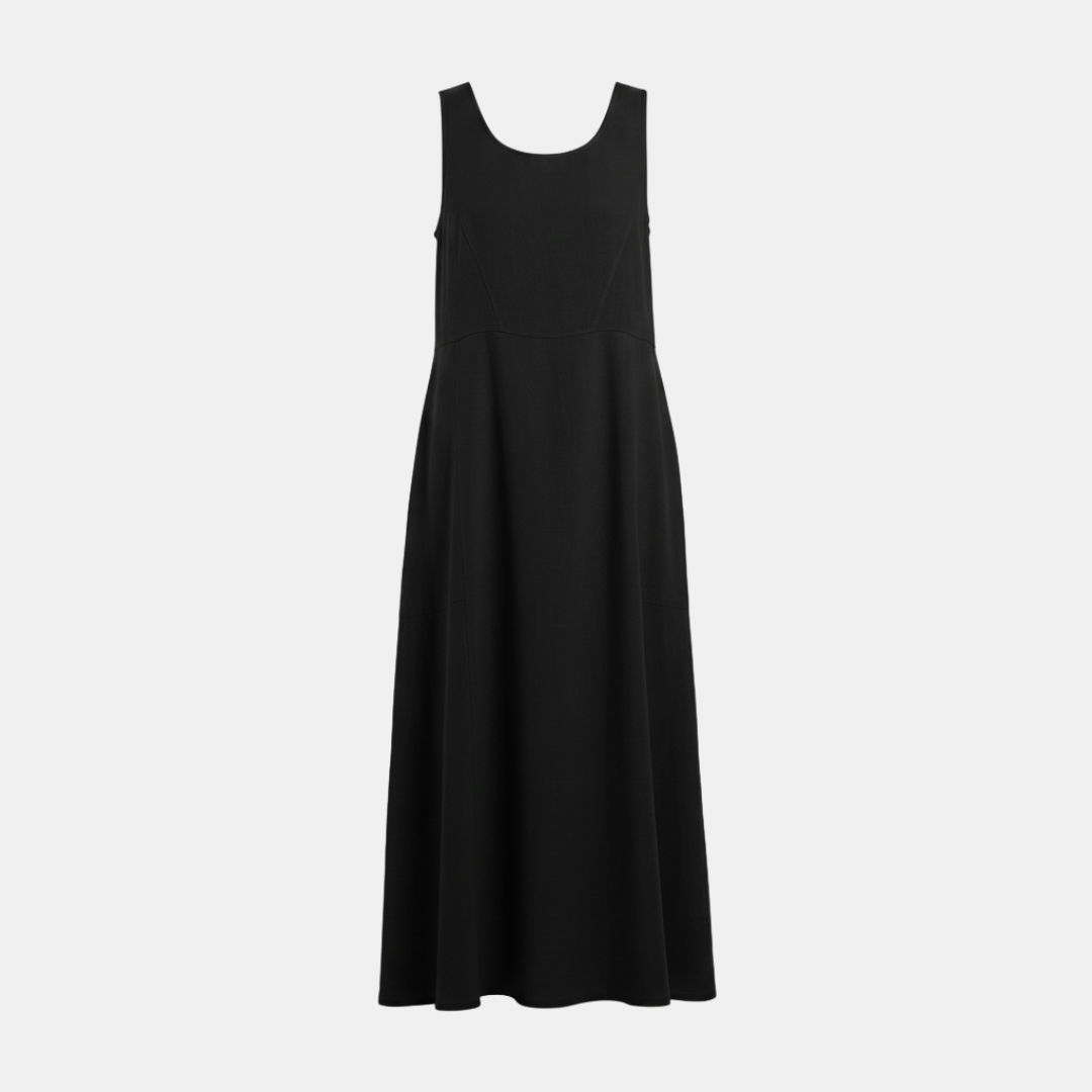 Zara | Women’s Linen Dress White Relaxed Fit Summer Style