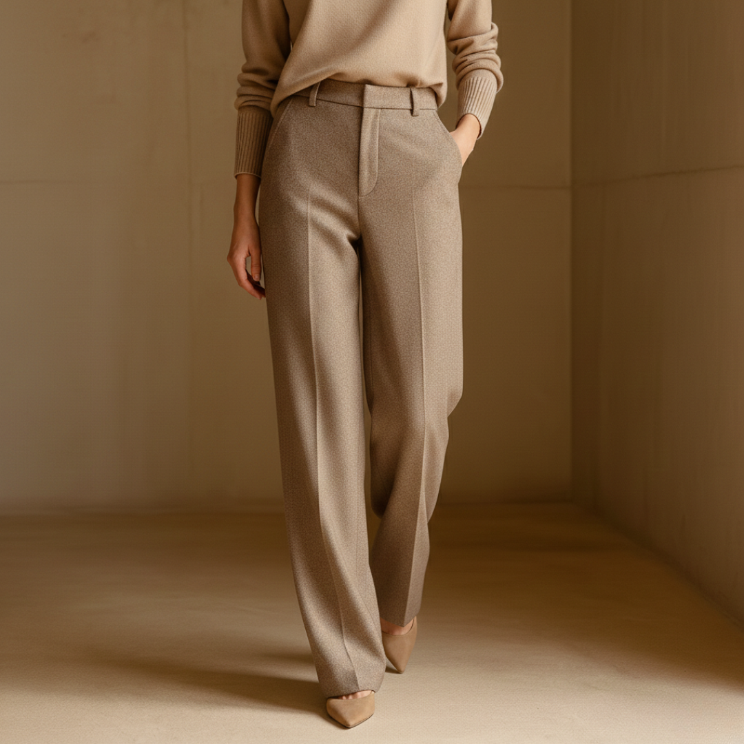 Torino Classic Cotton Blend Women's Trousers
